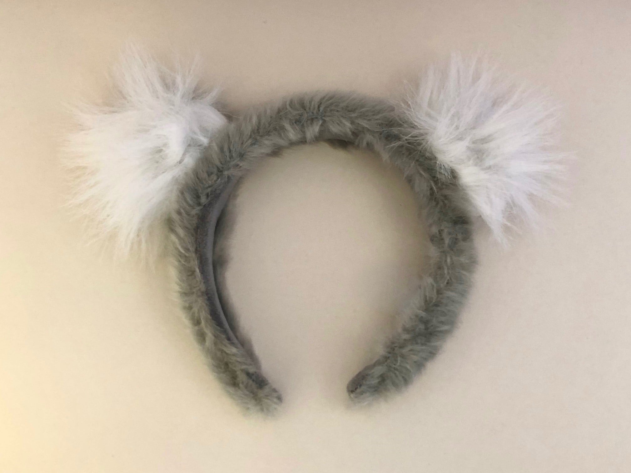 Fluffy koala ear headband - Port Stephens Koala Hospital online shop at portstephenskoals.com.au