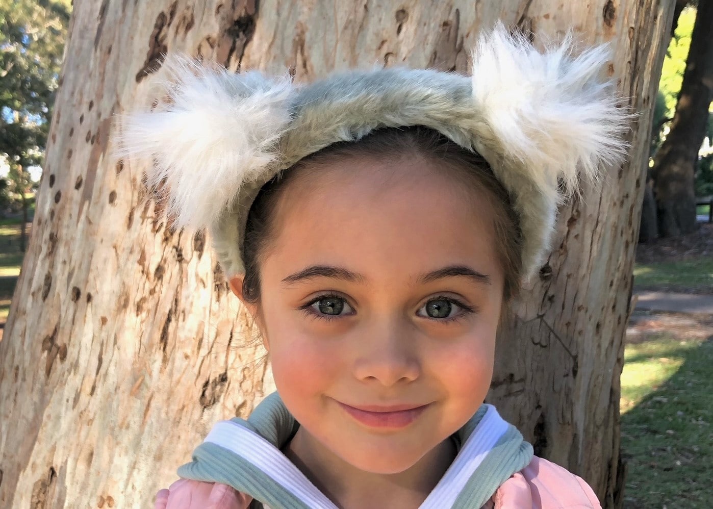 Buy at the PSKH online shop these cute fluffy Koala Ears Headband for just A$8.50